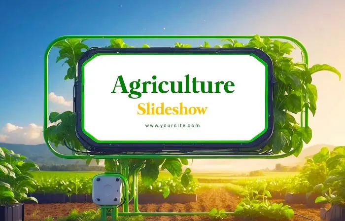 Organic Farming Frame 3D Slideshow
